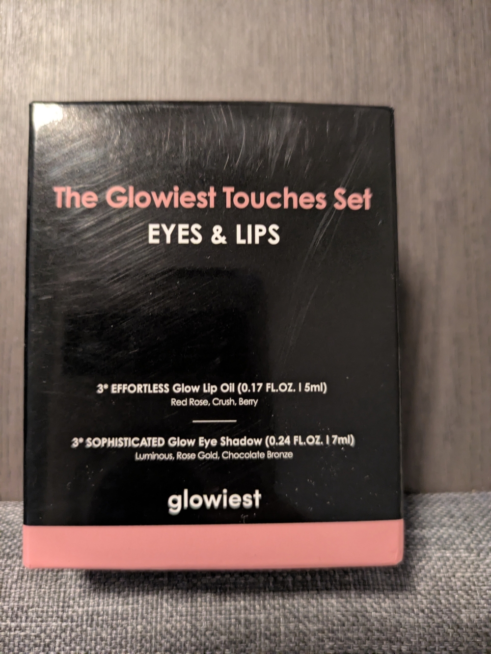 The Glowiest Touches Set - Eyes & Lips in Pink